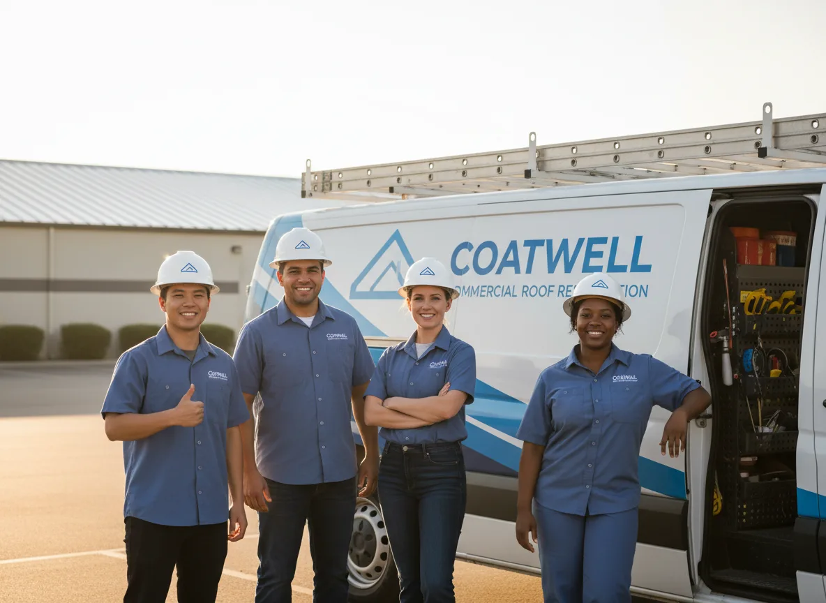 Commercial roof coating company in South Milford, IN